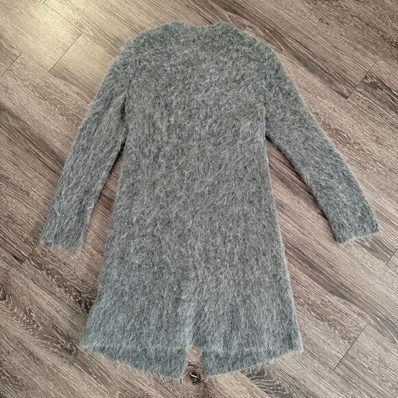 Eileen Fisher Fuzzy Long Cardigan - Picture 7 of 7